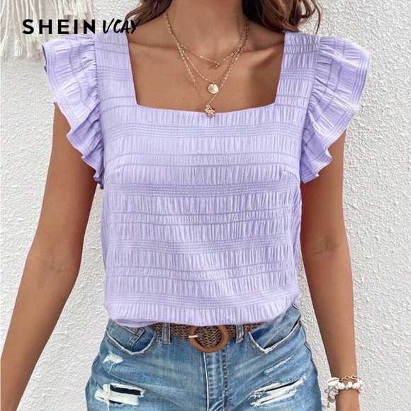 Two Ruffled Tank Tops - Picture 13 of 13